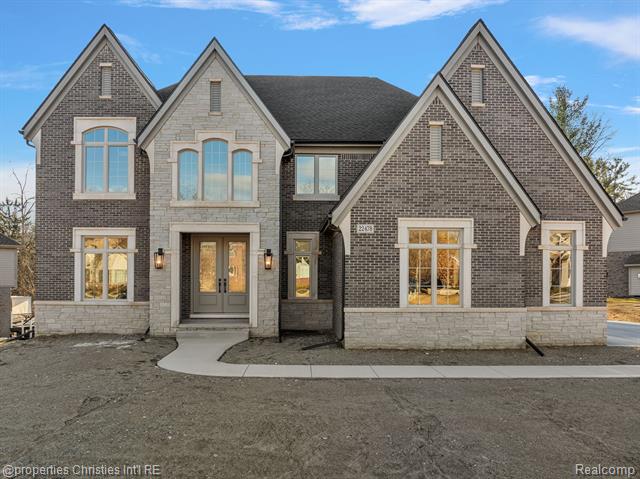 front view picture of 22478 Montebello Ct, Novi, MI. 48375
