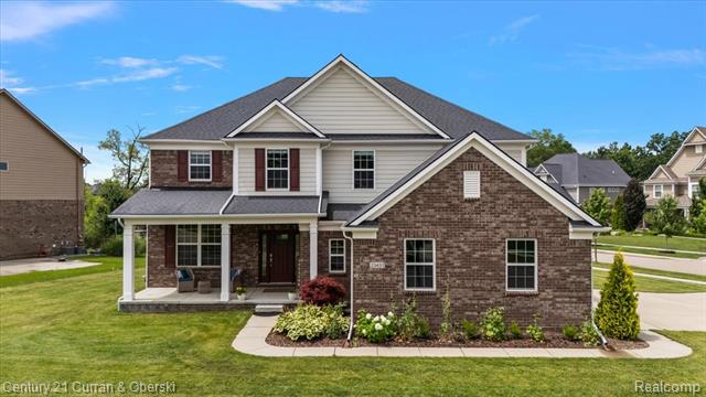 front view picture of 23431 Crooked Tree Ct S, South Lyon, MI. 48178