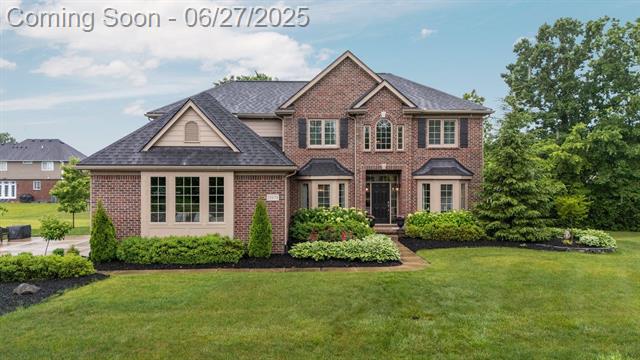 front view picture of 23171 Chelsea Ct, Northville, MI. 48167