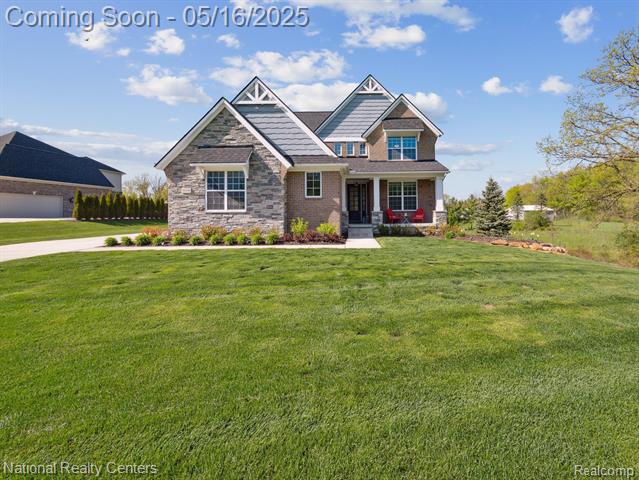 front view picture of 50340 Boardwalk Ave, Northville, MI. 48167