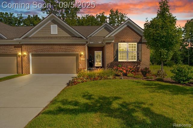 front view picture of 48614 Windfall Rd, Novi, MI. 48374
