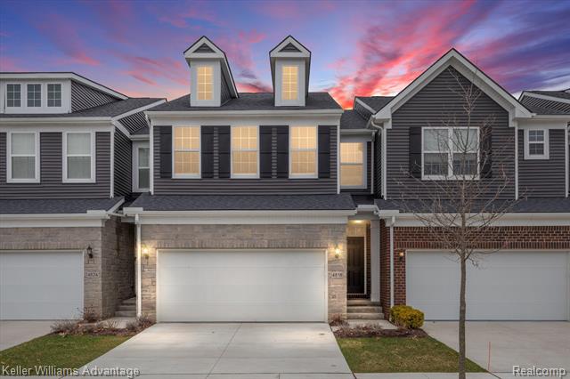 front view picture of 4818 Broomfield Way, Lake Orion, MI. 48359