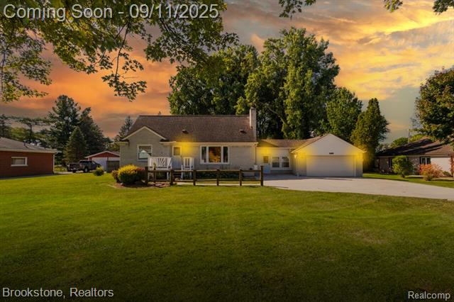 front view picture of 24394 Sherbeck, Clinton Township, MI. 48036