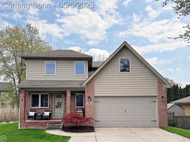 front view picture of 39942 Bridgeview, Harrison Township, MI. 48045