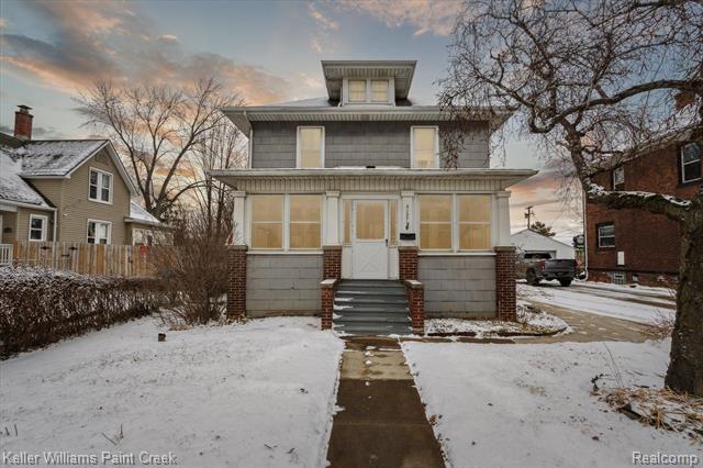 front view picture of 21371 Cass, Clinton Township, MI. 48036