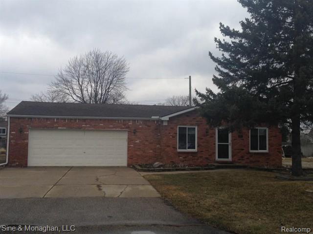 front view picture of 39531 Willmarth, Harrison Township, MI. 48045