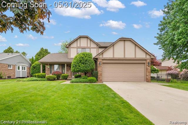 front view picture of 43587 Petrucci Dr, Clinton Township, MI. 48038