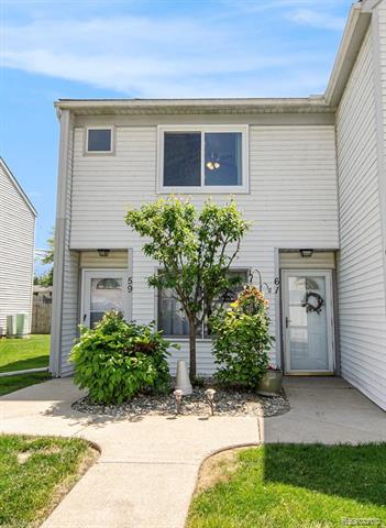 front view picture of 59 Rosebud Ln, Mount Clemens, MI. 48043