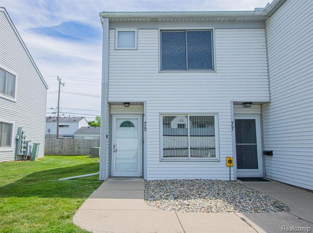 front view picture of 75 Rosebud Ln, Mount Clemens, MI. 48043
