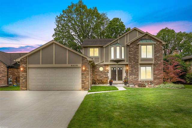 front view picture of 44131 Ausable, Clinton Township, MI. 48038