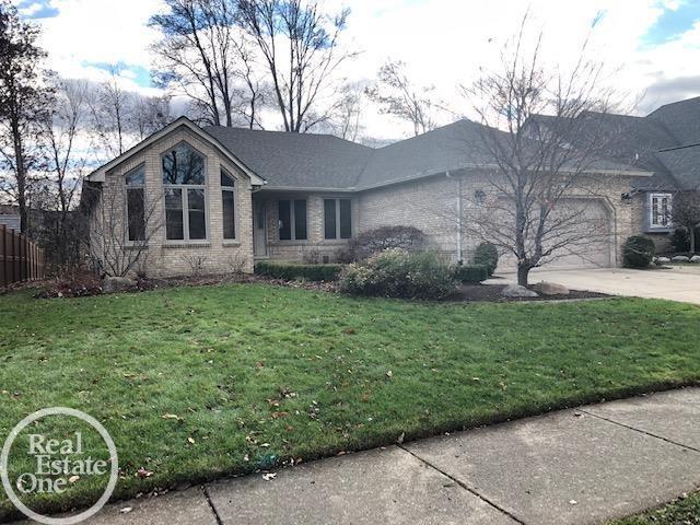 front view picture of 20310 Drummond Bay, Clinton Township, MI. 48038