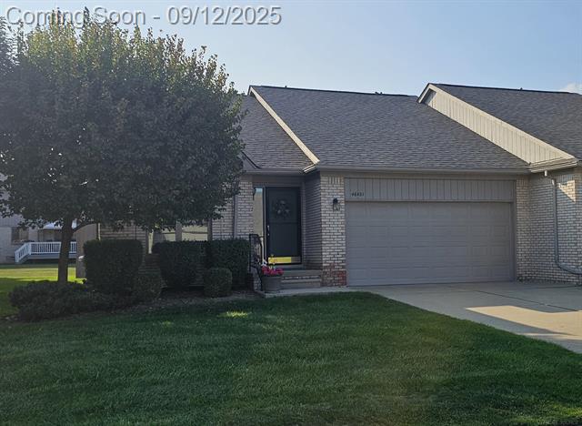 front view picture of 46421 Imperial Ln, Macomb, MI. 48044