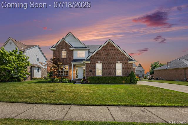front view picture of 46912 Beaufait Farms, Macomb, MI. 48044