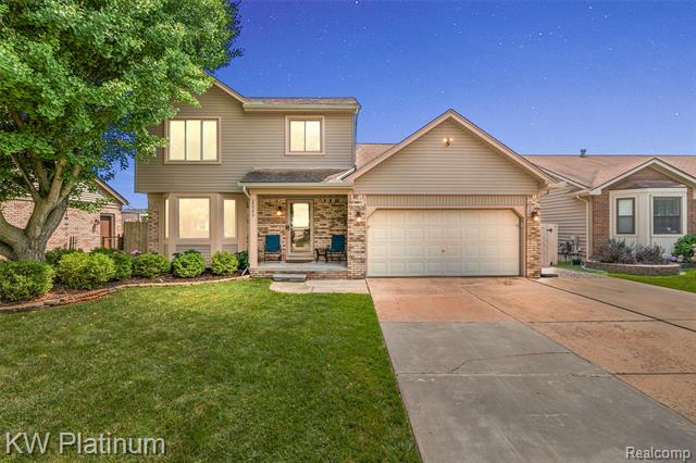 front view picture of 25540 Norvell, New Baltimore, MI. 48051