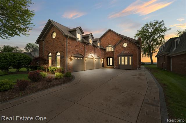front view picture of 48556 Harbor Dr, New Baltimore, MI. 48047