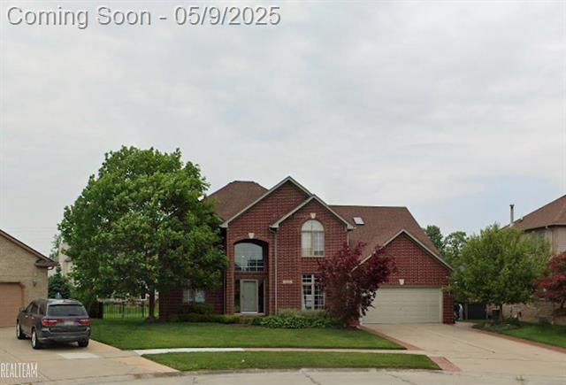front view picture of 20081 Newcastle Ct, Macomb, MI. 48044