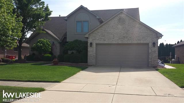 front view picture of 50308 Hillside Dr, Macomb, MI. 48044