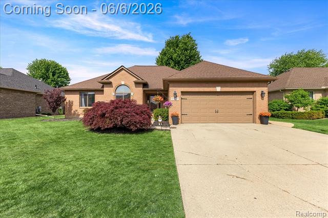 front view picture of 51965 Sequoya Dr, Macomb, MI. 48042