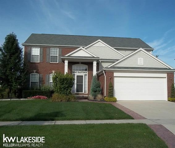 front view picture of 56543 Hastings Dr, Macomb, MI. 48042
