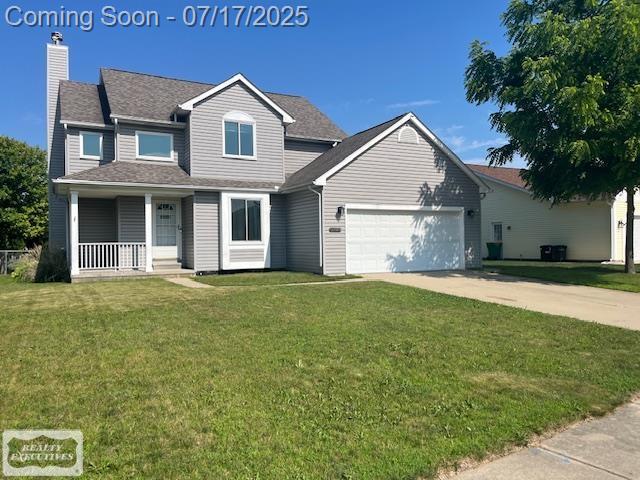 front view picture of 67628 Samuel Court, Richmond, MI. 48062
