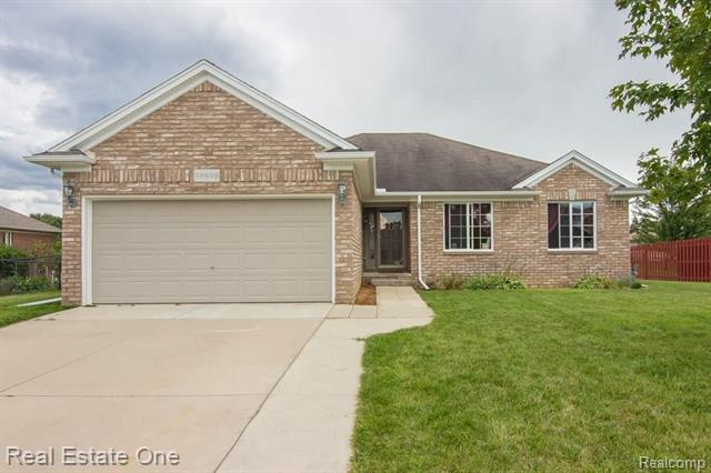 front view picture of 35698 Quince Drive, Richmond, MI. 48062