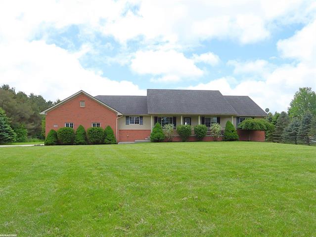 front view picture of 17300 Armada Center, Armada, MI. 48005