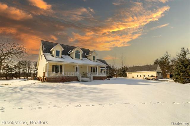 front view picture of 18450 Pratt, Armada, MI. 48005