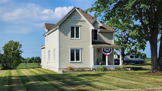 front view picture of 31671 School Section, Richmond, MI. 48062