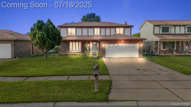 front view picture of 4152 Bloomfield Dr, Sterling Heights, MI. 48310