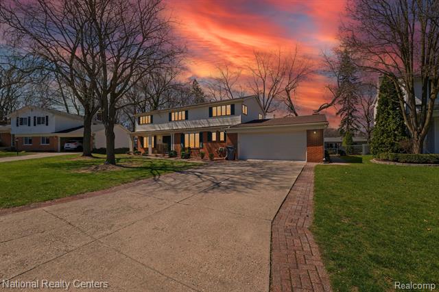 front view picture of 37263 Woodside, Clinton Township, MI. 48036