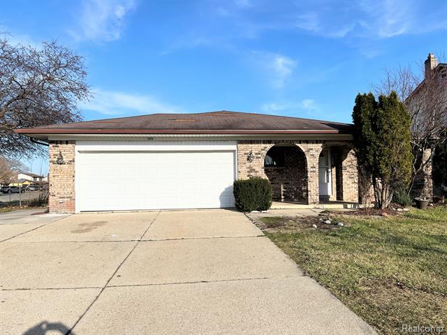front view picture of 38856 Sumpter Dr, Sterling Heights, MI. 48310