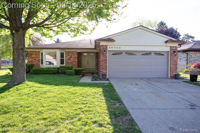 front view picture of 38738 Bronson Dr, Sterling Heights, MI. 48310
