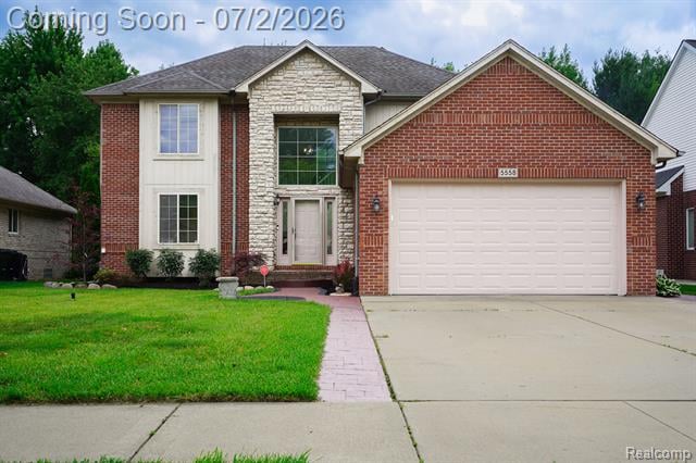 front view picture of 5558 Bedell Rd, Sterling Heights, MI. 48310