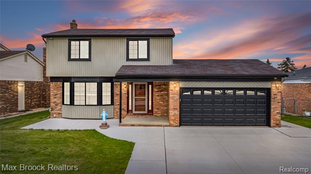 front view picture of 38327 Sleigh Dr, Sterling Heights, MI. 48310