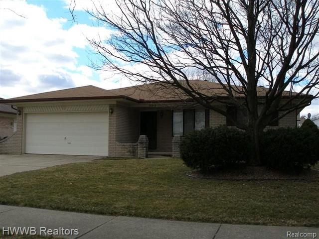 front view picture of 39345 Faith Dr, Sterling Heights, MI. 48310