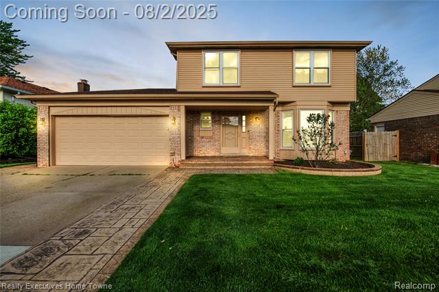 front view picture of 38968 Harrison Dr, Sterling Heights, MI. 48310