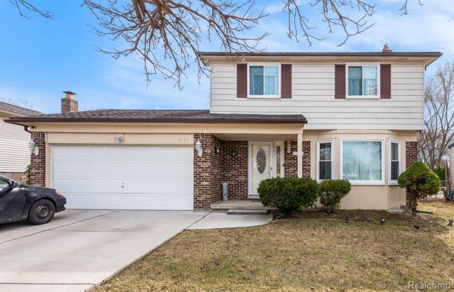 front view picture of 4810 Benjamin Dr, Sterling Heights, MI. 48310