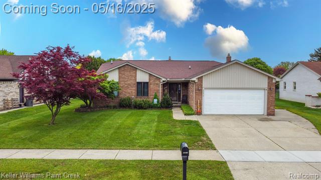 front view picture of 40612 Rehse, Clinton Township, MI. 48038