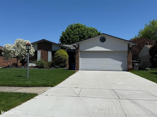 front view picture of 41336 Clayton, Clinton Township, MI. 48038