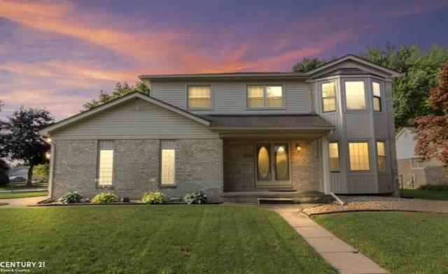 front view picture of 42205 Arcadia Dr, Sterling Heights, MI. 48313