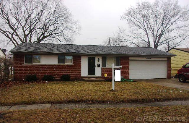 front view picture of 41948 Betley Dr, Sterling Heights, MI. 48313