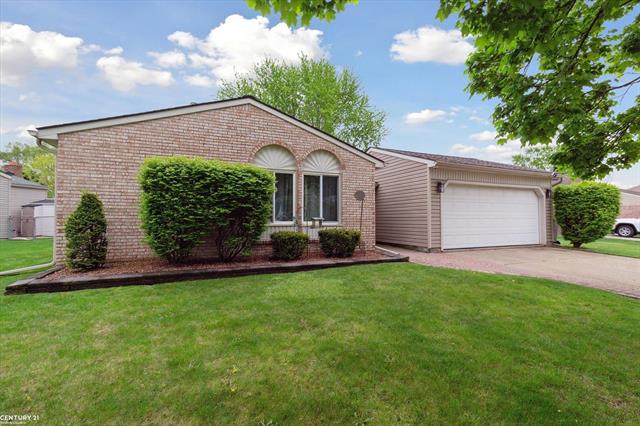 front view picture of 16060 Touraine, Clinton Township, MI. 48038