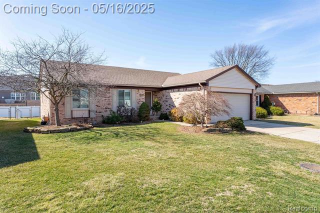 front view picture of 42541 Kingsley, Clinton Township, MI. 48038