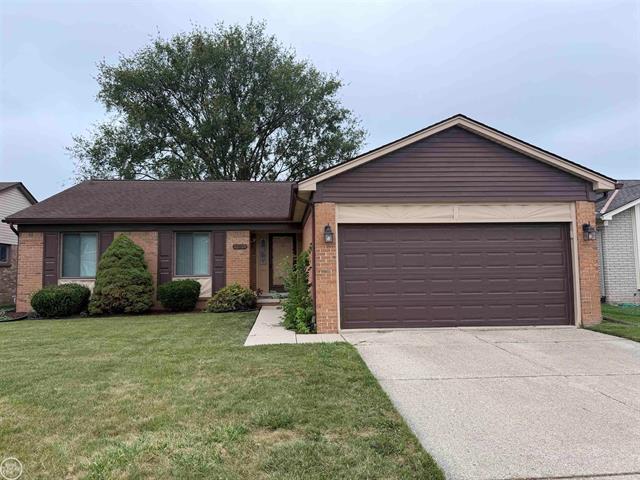 front view picture of 42595 Kingsley, Clinton Township, MI. 48038