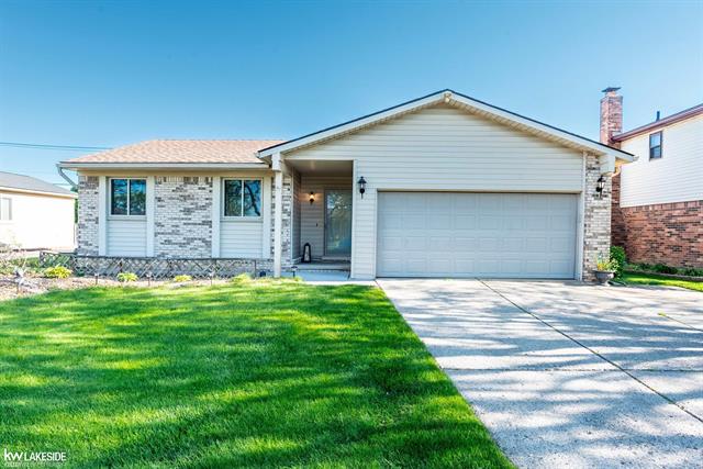 front view picture of 17699 Kuecken, Clinton Township, MI. 48038