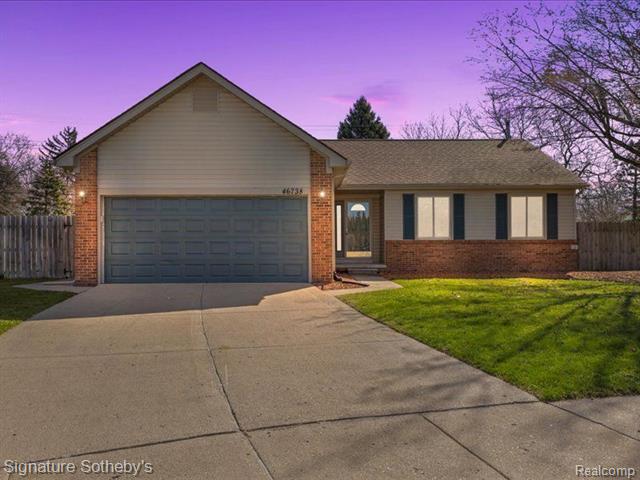 front view picture of 46738 Schimmel Ct, Utica, MI. 48317