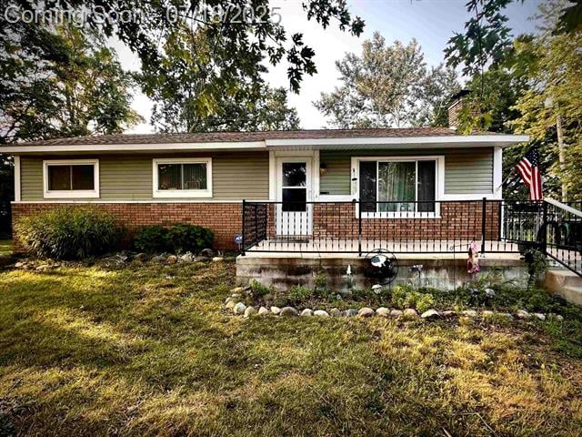 front view picture of 8235 Rondale, Shelby Township, MI. 48316