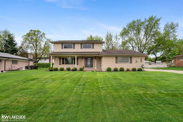 front view picture of 6622 Donnybrook, Shelby Township, MI. 48316