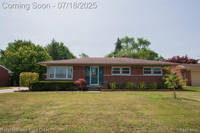 front view picture of 8336 Timberline, Shelby Township, MI. 48316