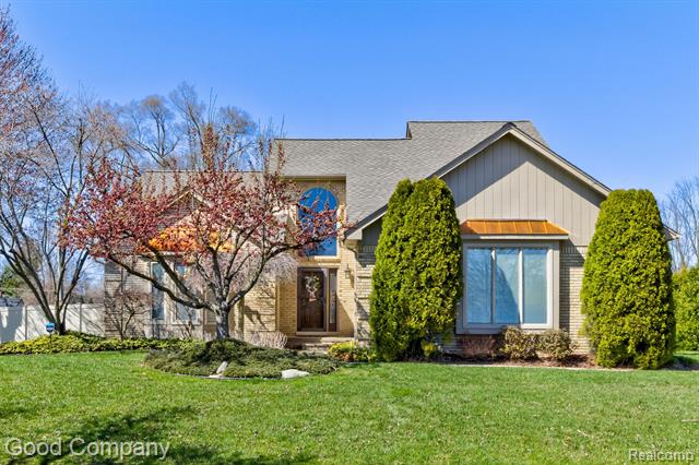 front view picture of 5750 Parshall, Shelby Township, MI. 48316